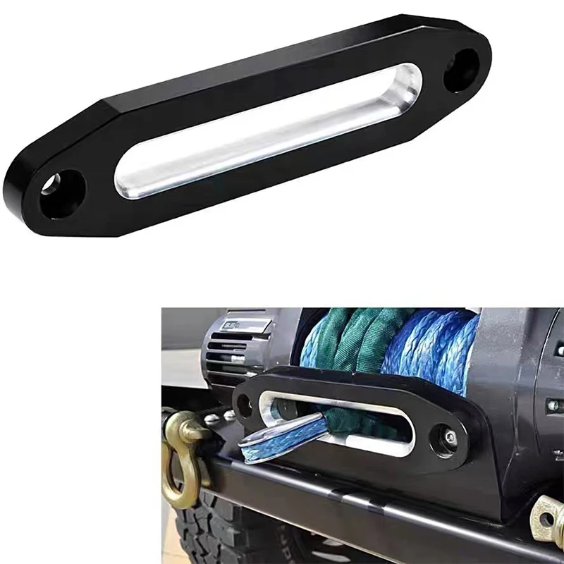 Winch Fairlead Hawse Aluminum - Aluminum Hawse Fairlead Mount Bolt Centers