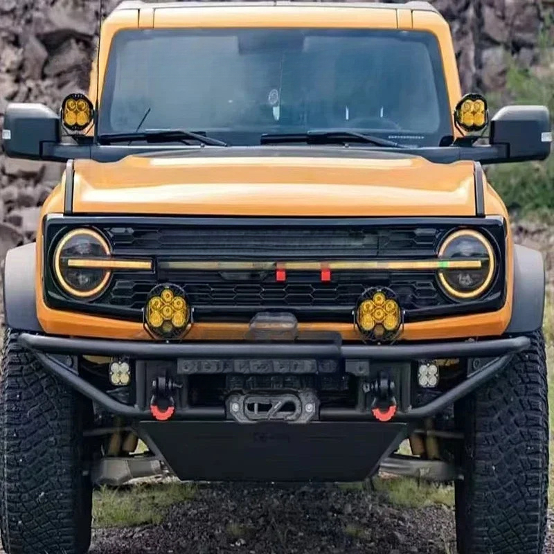 Winch Bumper Mount Plate - Off-Road Front Bumper Accessories — High-Strength