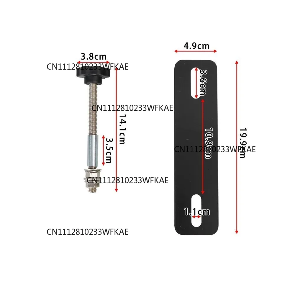 Recovery Tracks Traction Boards - Universal Car Mounting Pins Base Plates