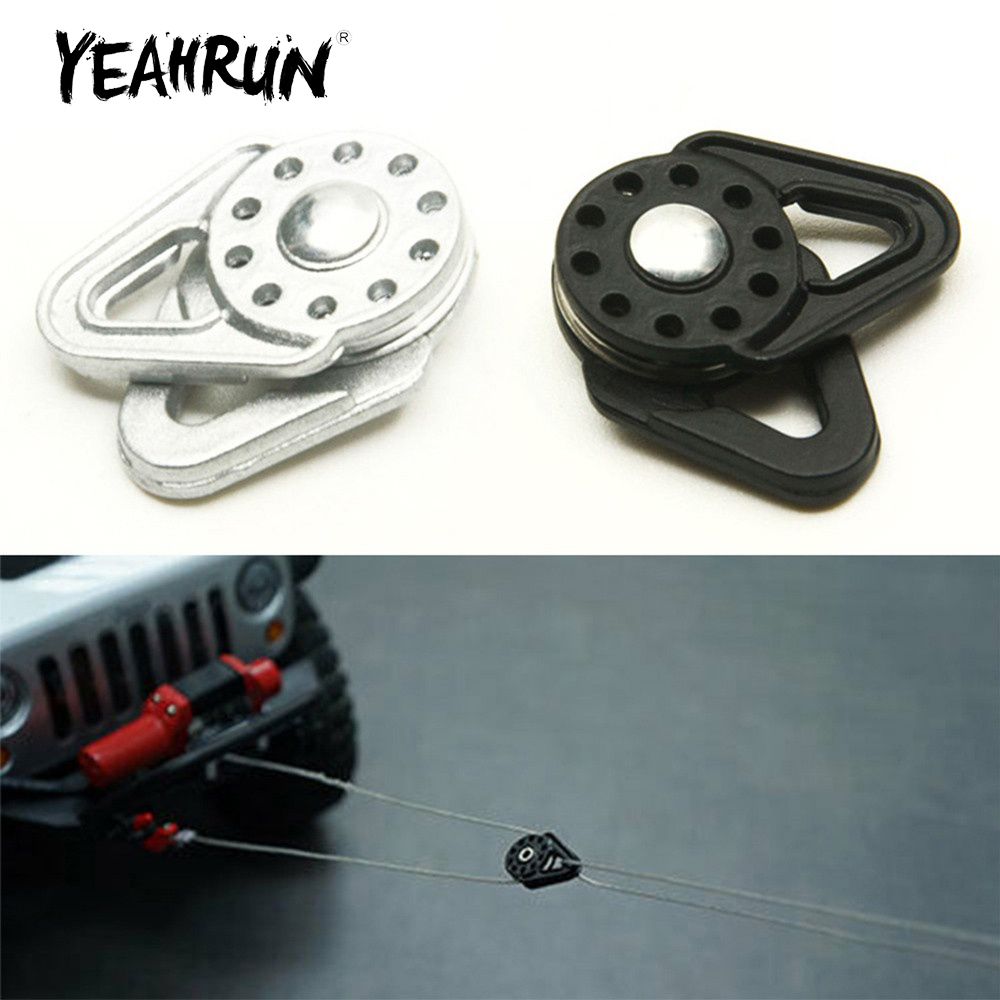 Snatch Block Pulley 10 Ton - YEAHRUN Simulated Aluminum Alloy Heavy Duty