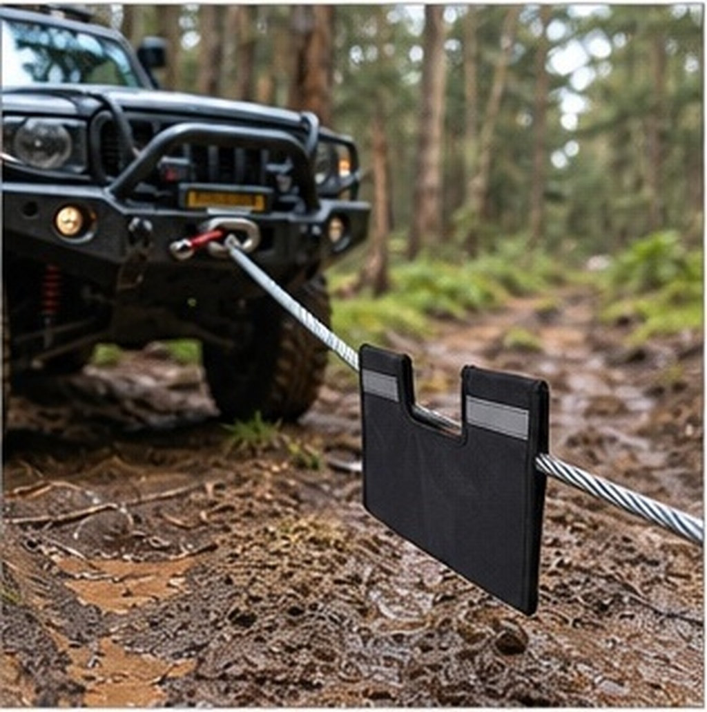 Recovery Damper Blanket - 2Pcs Winch Line Damper Tear Resistant