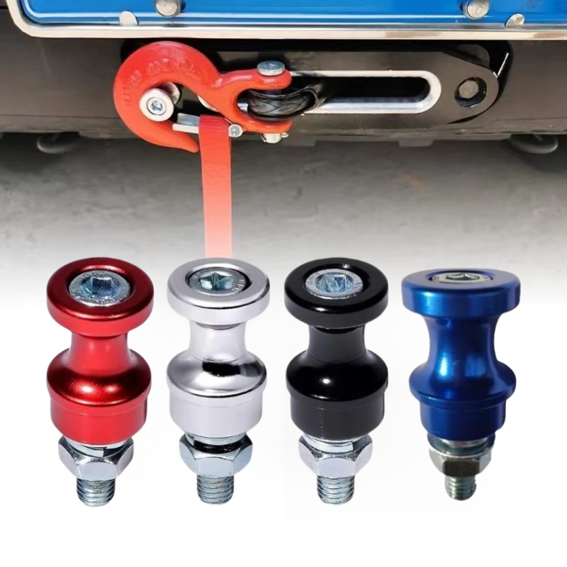 Winch Fairlead Hawse Aluminum - Winch Rope Hook Stand Steel for
