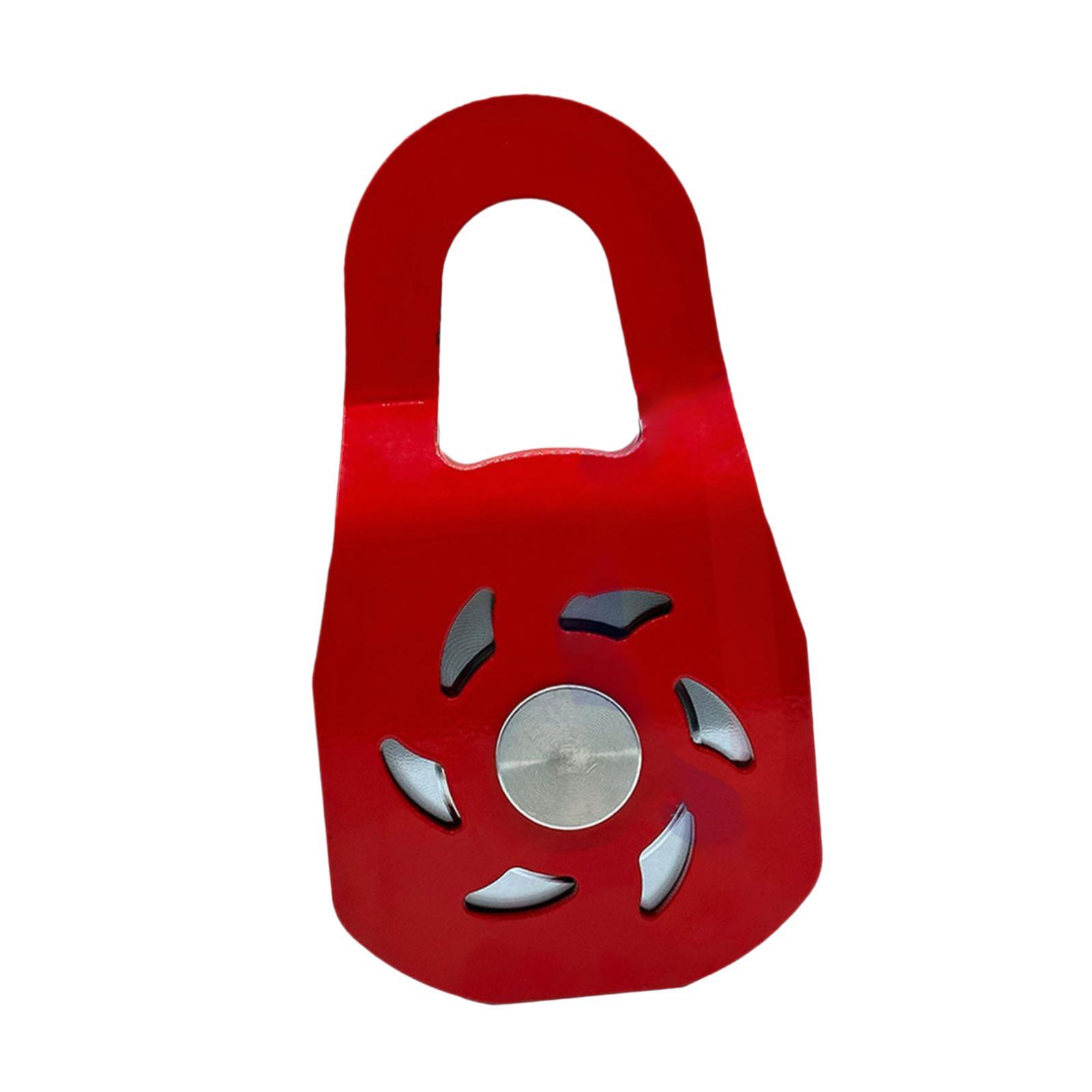 Snatch Block Pulley 10 Ton - Portable Winch Snatch Block 22000LBS Alloy