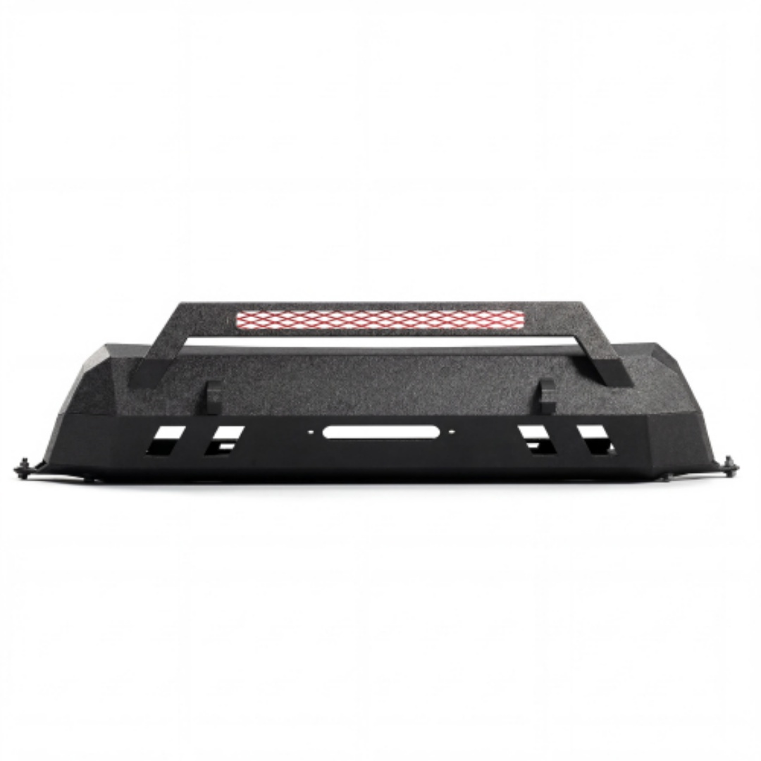 Winch Bumper Mount Plate - Steel Front Bumper with Bull Bar