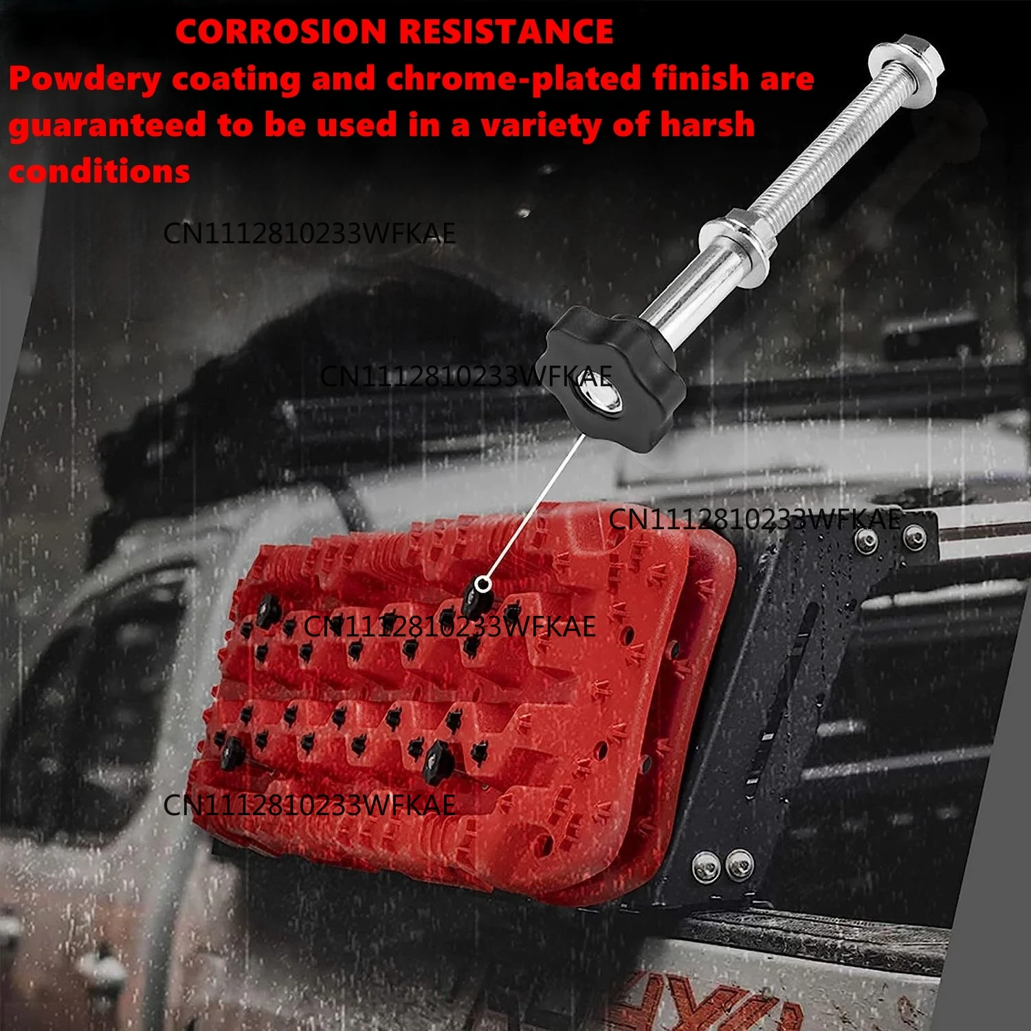Universal Car Mounting Pins Ba - Recovery Tracks Traction Boards recension och pris