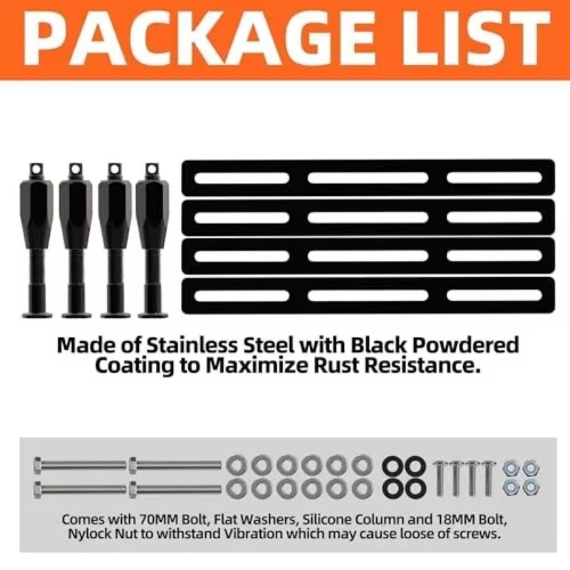Recovery Board Mount Kit, Univ - Recovery Tracks Traction Boards recension och pris