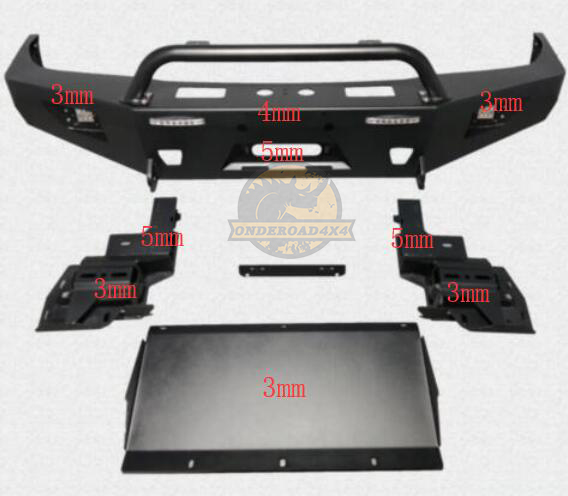 Car Front Bumper, for Suzuki G - Winch Bumper Mount Plate recension och pris