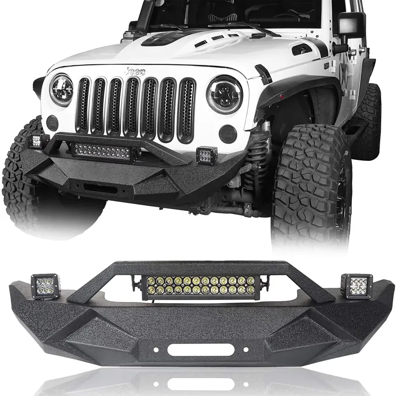 for Jeep Wrangler JK JL Blade  - Winch Bumper Mount Plate recension och pris