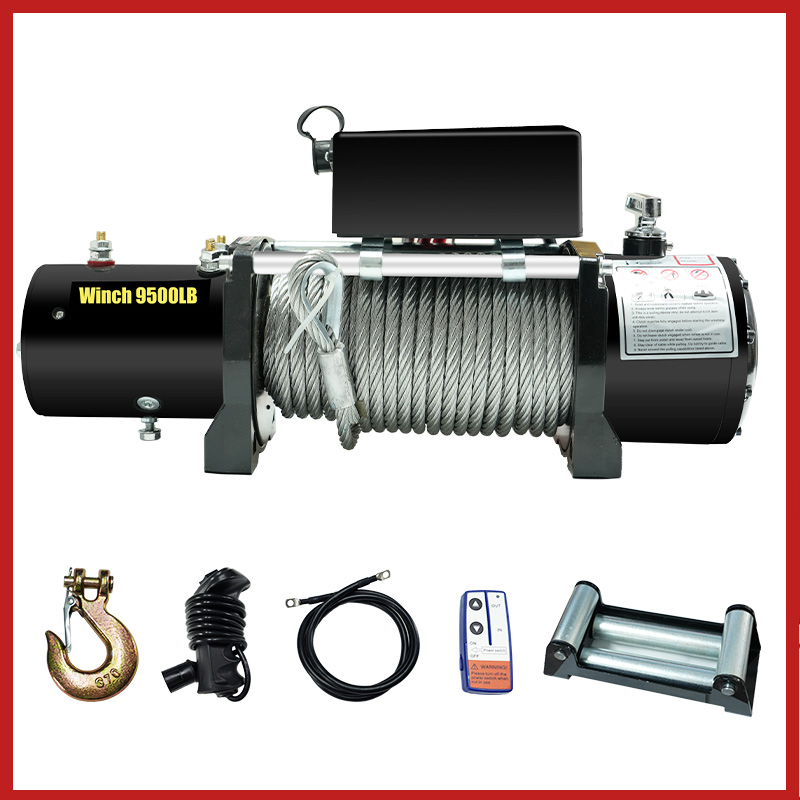 Remote Control Off-Road Recove - Winch 9500Lb Electric 12V recension och pris