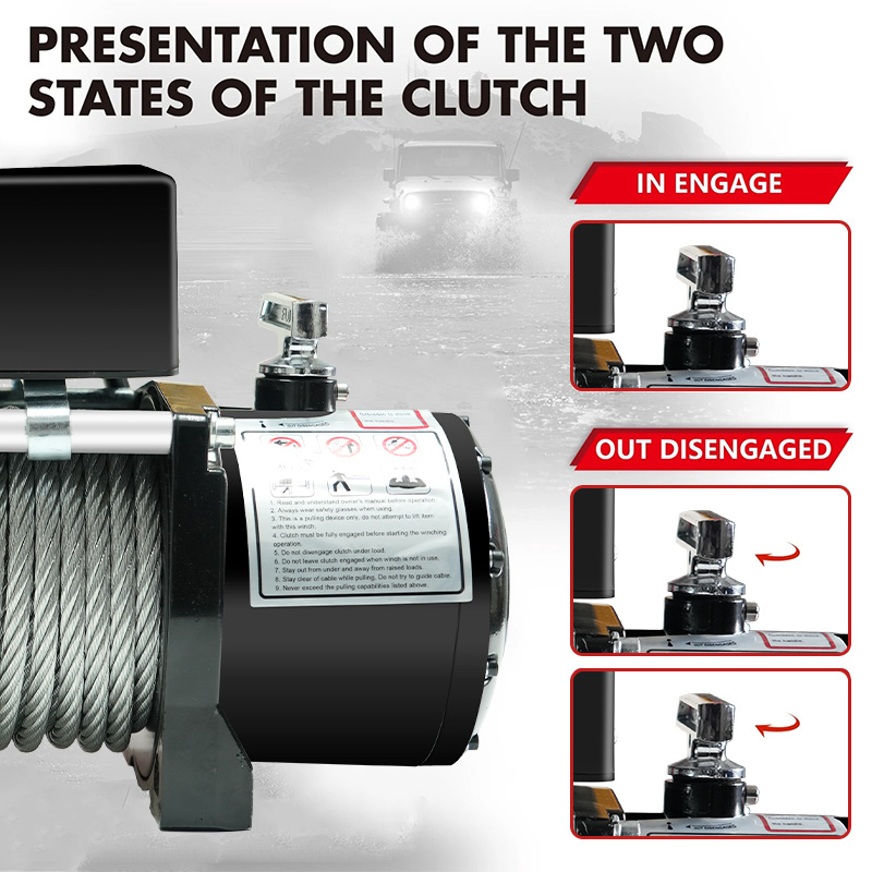 Remote Control Off-Road Recove - Winch 9500Lb Electric 12V recension och pris