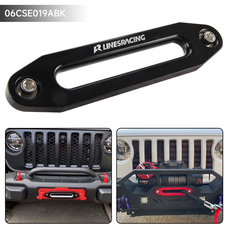 Winch Rope 6061 CNC Aluminum 1 - Winch Fairlead Hawse Aluminum recension och pris