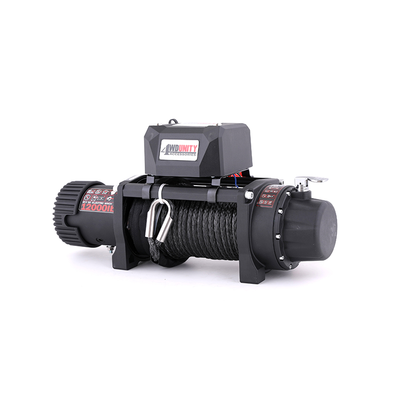 4x4 Offroad Car Bumper Winch 1 - Winch 12000Lb Synthetic Rope recension och pris