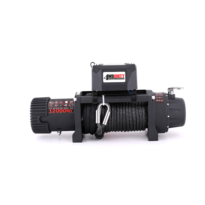4x4 Offroad Car Bumper Winch 1 - Winch 12000Lb Synthetic Rope recension och pris