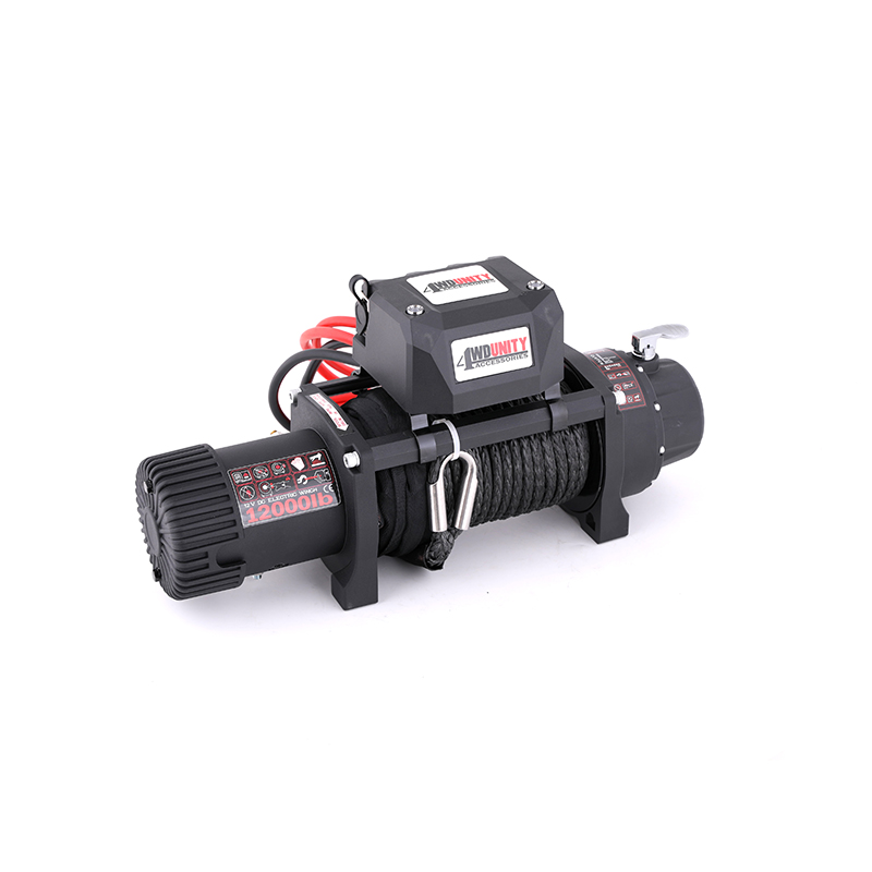 4x4 Offroad Car Bumper Winch 1 - Winch 12000Lb Synthetic Rope recension och pris