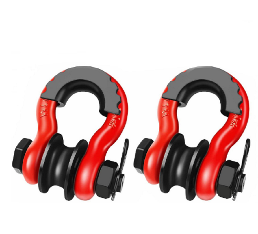 3/4” 2pcs 19Ton 42000lbs U typ - D Ring Shackle 3/4 recension och pris