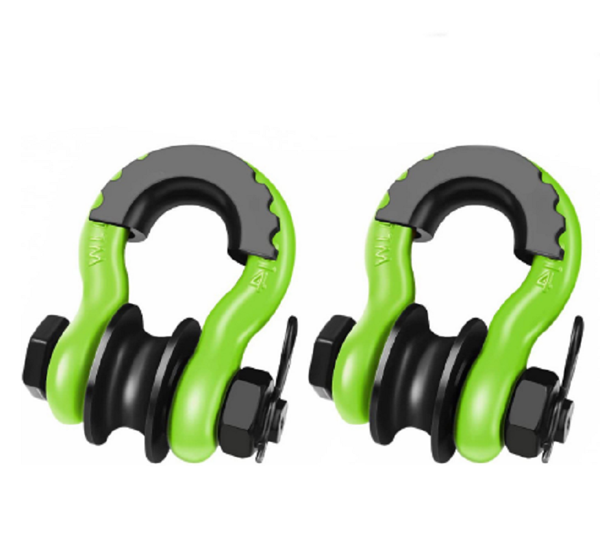 3/4” 2pcs 19Ton 42000lbs U typ - D Ring Shackle 3/4 recension och pris