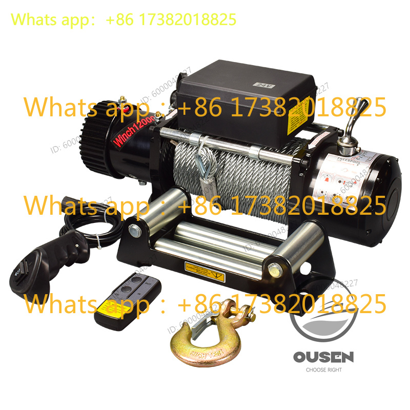 12V 24V 9500lb 12000lb 13500LB - Winch 9500Lb Electric 12V recension och pris