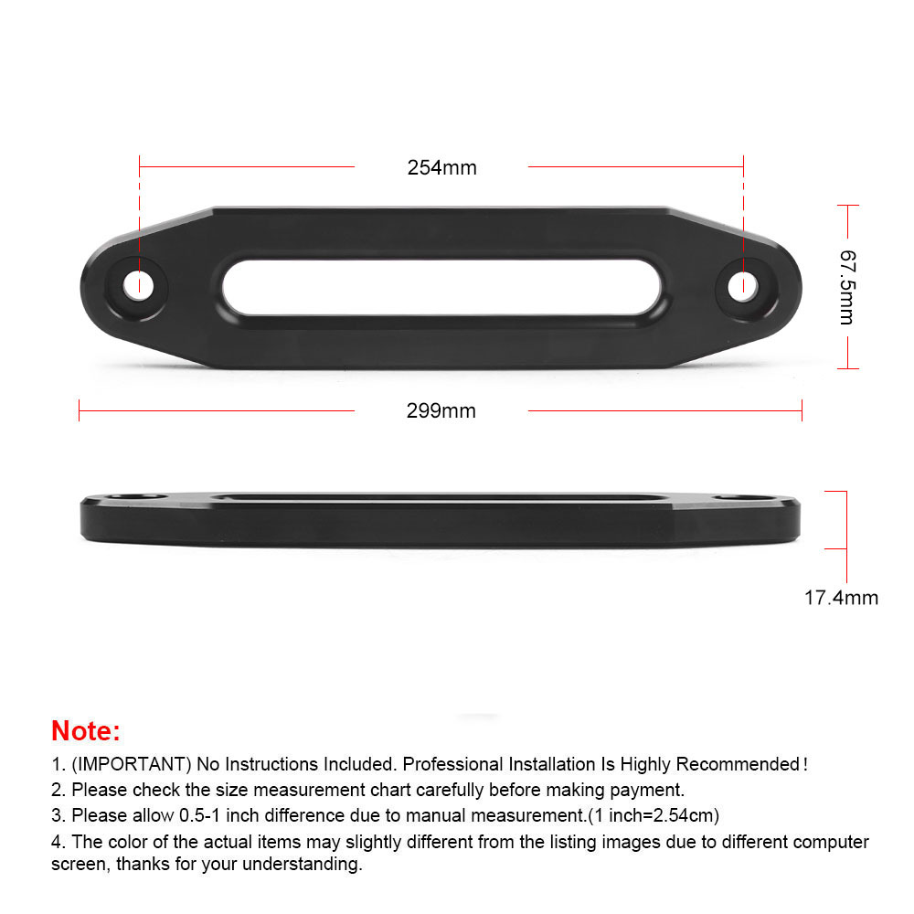 10 inch Billet Polished Alumin - Winch Fairlead Hawse Aluminum recension och pris
