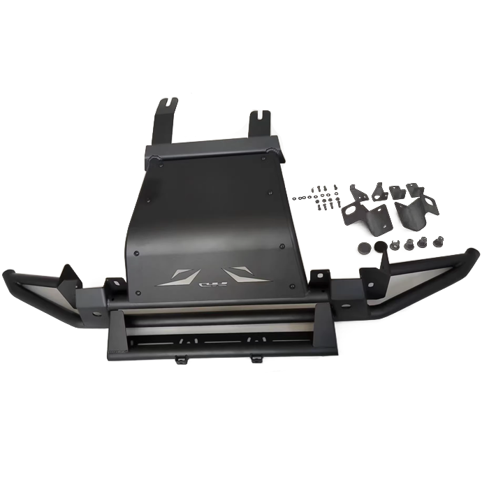 2/4 Front Bumper Skid Plate,   - Winch Bumper Mount Plate recension och pris