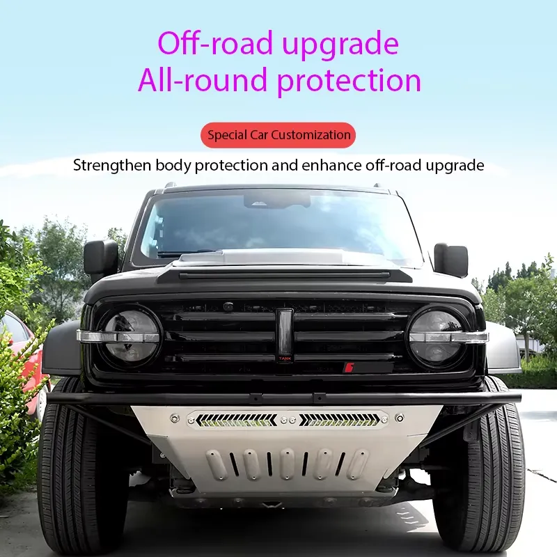 for Tank 300 Front Bumper Off  - Winch Bumper Mount Plate recension och pris