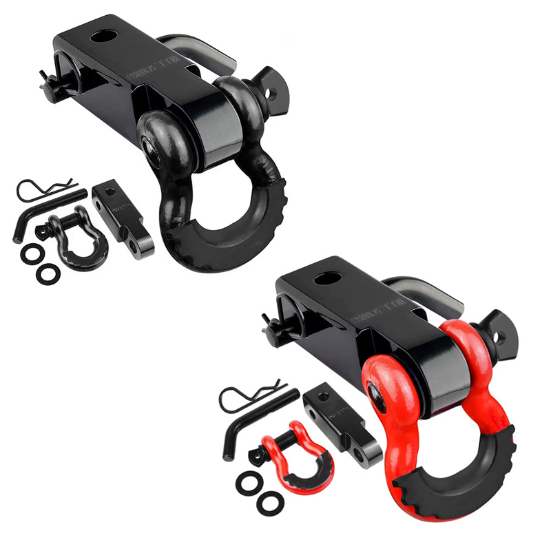 2 Inch Shackle Hitch Receiver  - D Ring Shackle 3/4 recension och pris