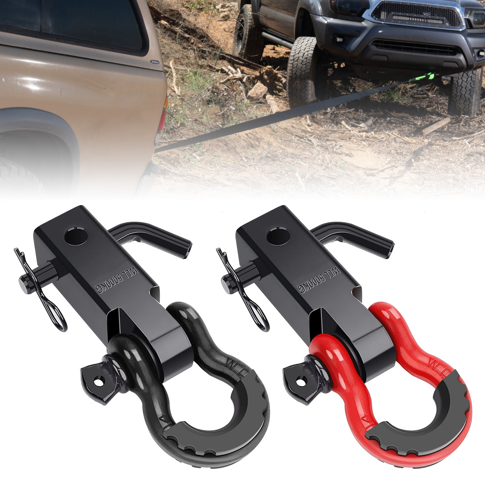 2 Inch Shackle Hitch Receiver  - D Ring Shackle 3/4 recension och pris
