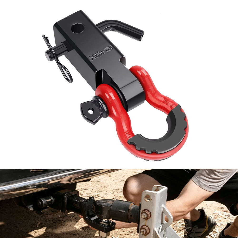 2 Inch Shackle Hitch Receiver  - D Ring Shackle 3/4 recension och pris
