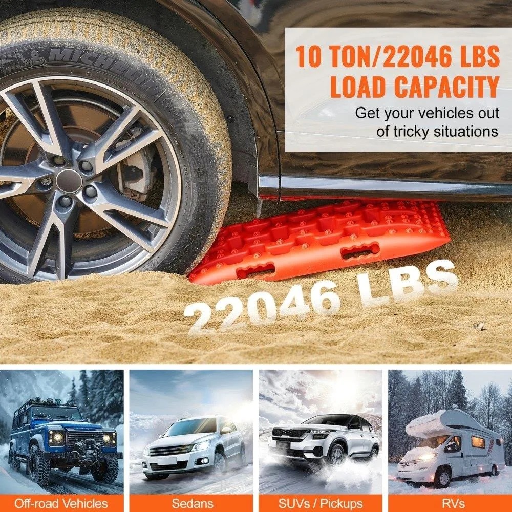 1/2Pcs Vehicle Recovery Boards - Recovery Tracks Traction Boards recension och pris