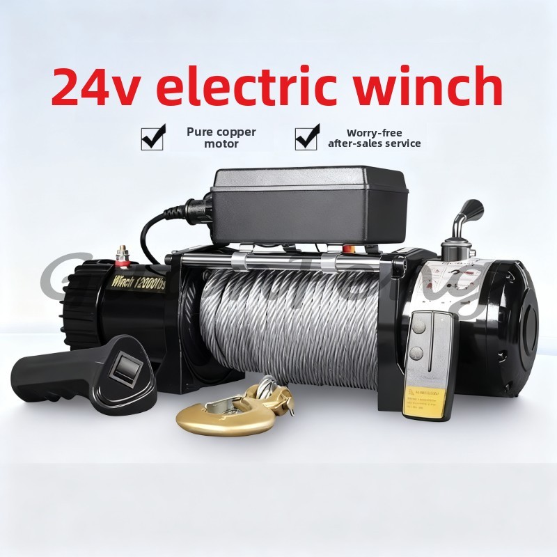 12V/24V 9500LB 12000LB Electri - Winch 9500Lb Electric 12V recension och pris