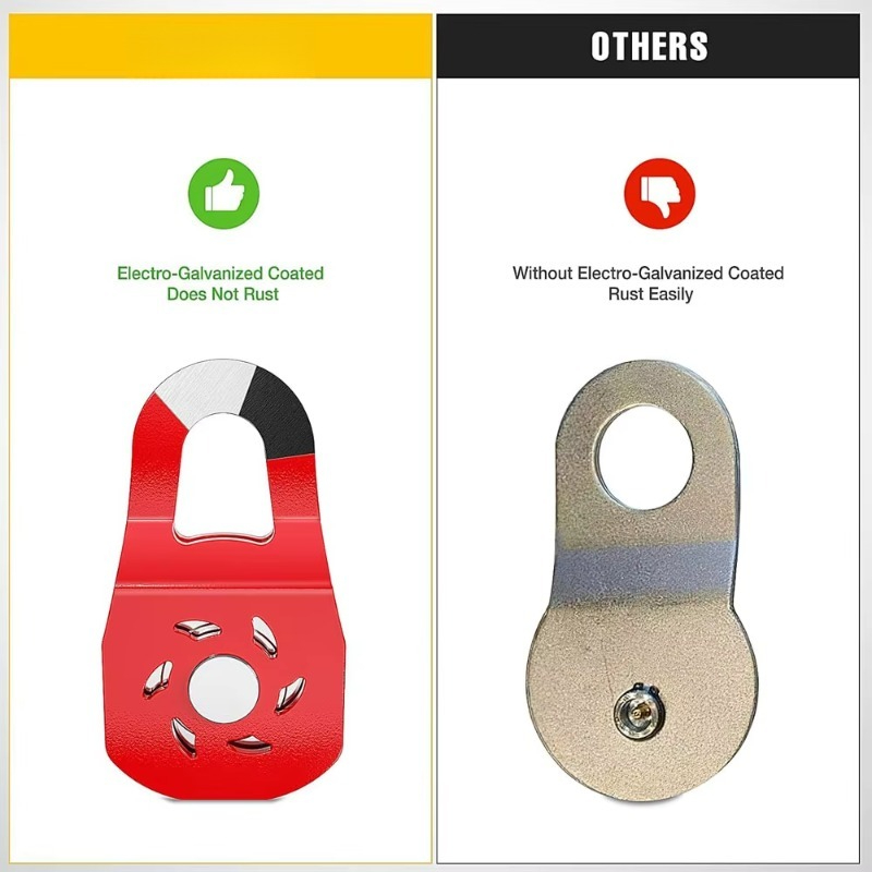 10 Ton Heavy Duty Open Snatch  - Snatch Block Pulley 10 Ton recension och pris