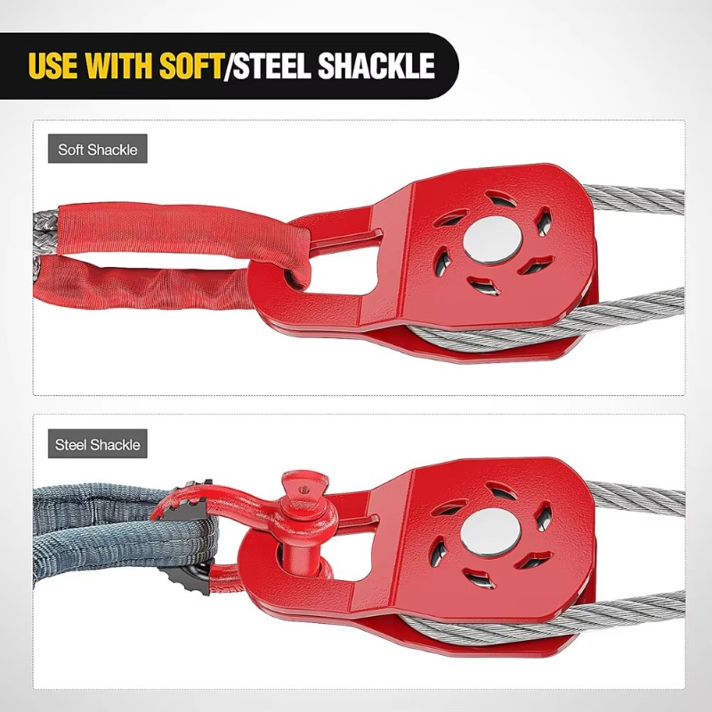 10 Ton Heavy Duty Open Snatch  - Snatch Block Pulley 10 Ton recension och pris