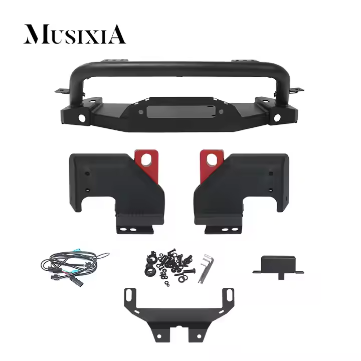 2/4 Door Front Bumper Bull Bar - Winch Bumper Mount Plate recension och pris