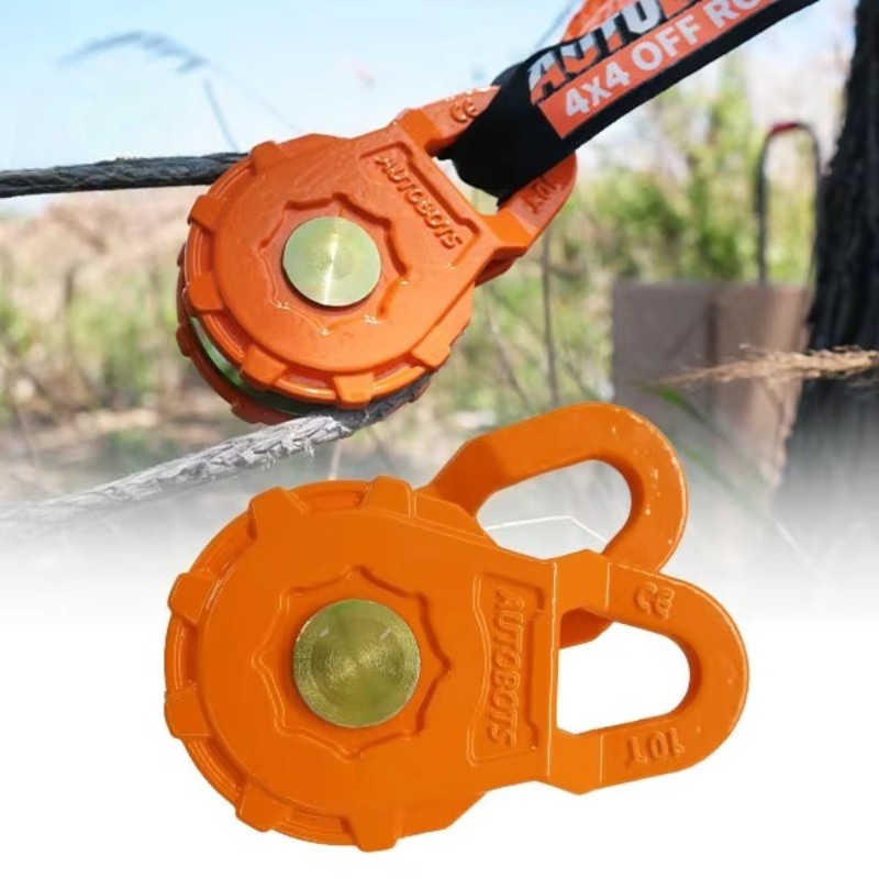 4*4 Heavy Duty Synthetic Rope  - Snatch Block Pulley 10 Ton recension och pris
