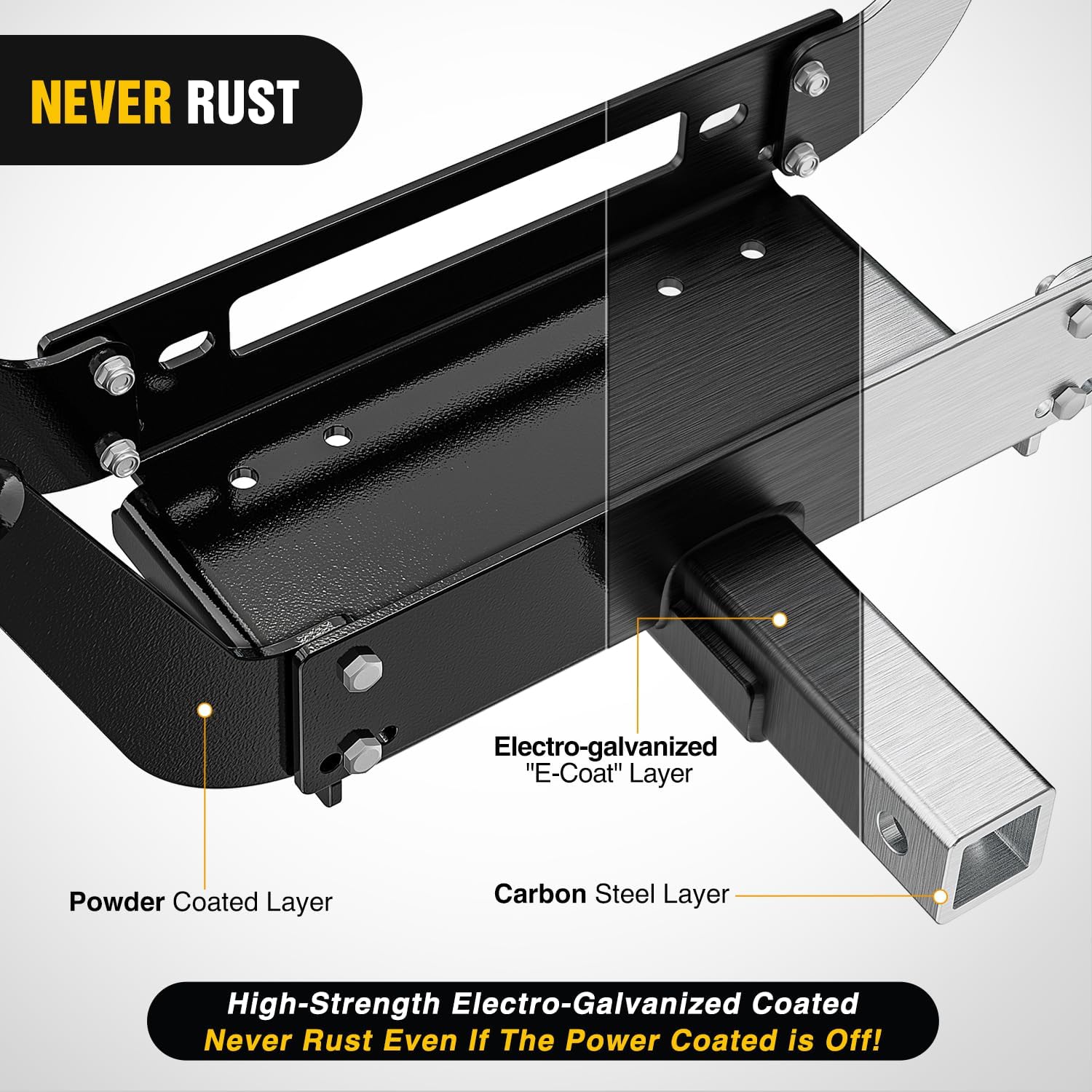 New Driver Recovery Products B - Winch Bumper Mount Plate recension och pris