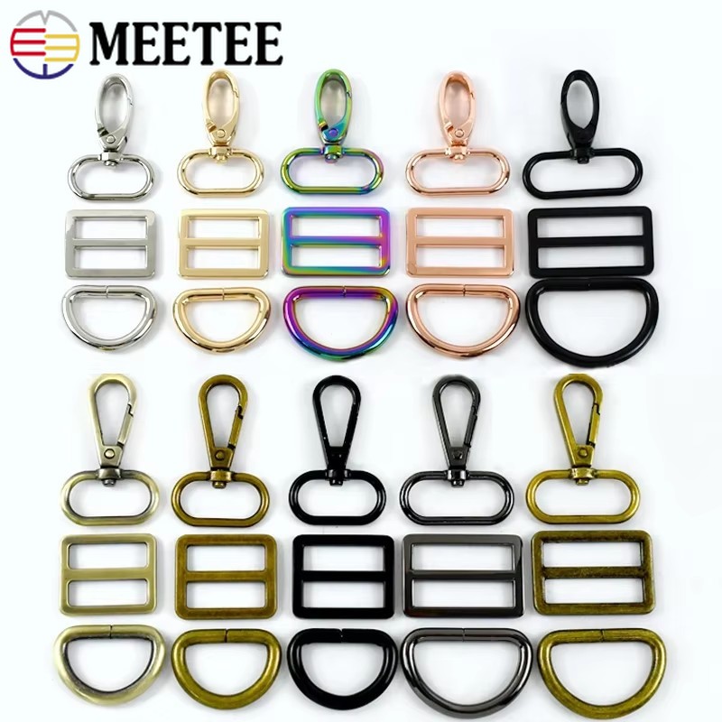 2/3Sets 16-38mm Bag Strap Lobs - D Ring Shackle 3/4 recension och pris