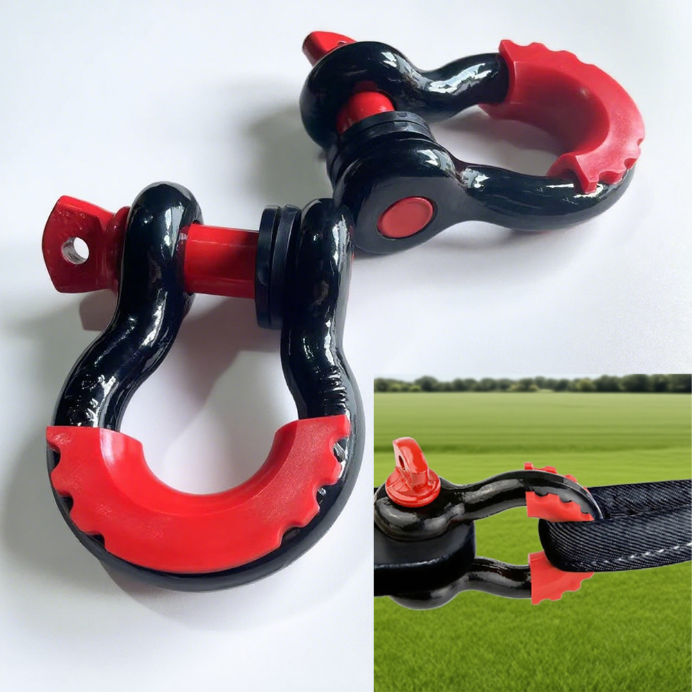 2Pcs D-Ring Shackle 62832lbs 3 - D Ring Shackle 3/4 recension och pris