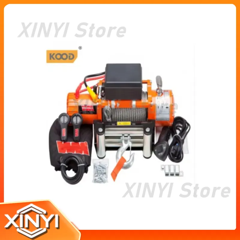 KOOD for 4x4 Recovery 24V Elec - Winch 12000Lb Synthetic Rope recension och pris