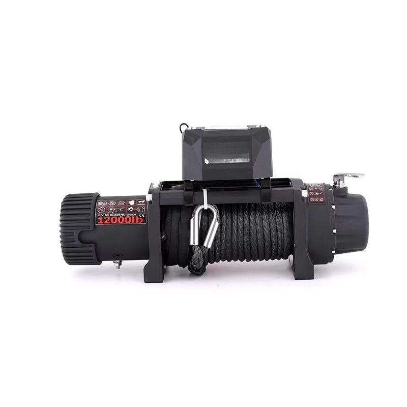 4x4 Offroad Car Bumper Winch 1 - Winch 12000Lb Synthetic Rope recension och pris