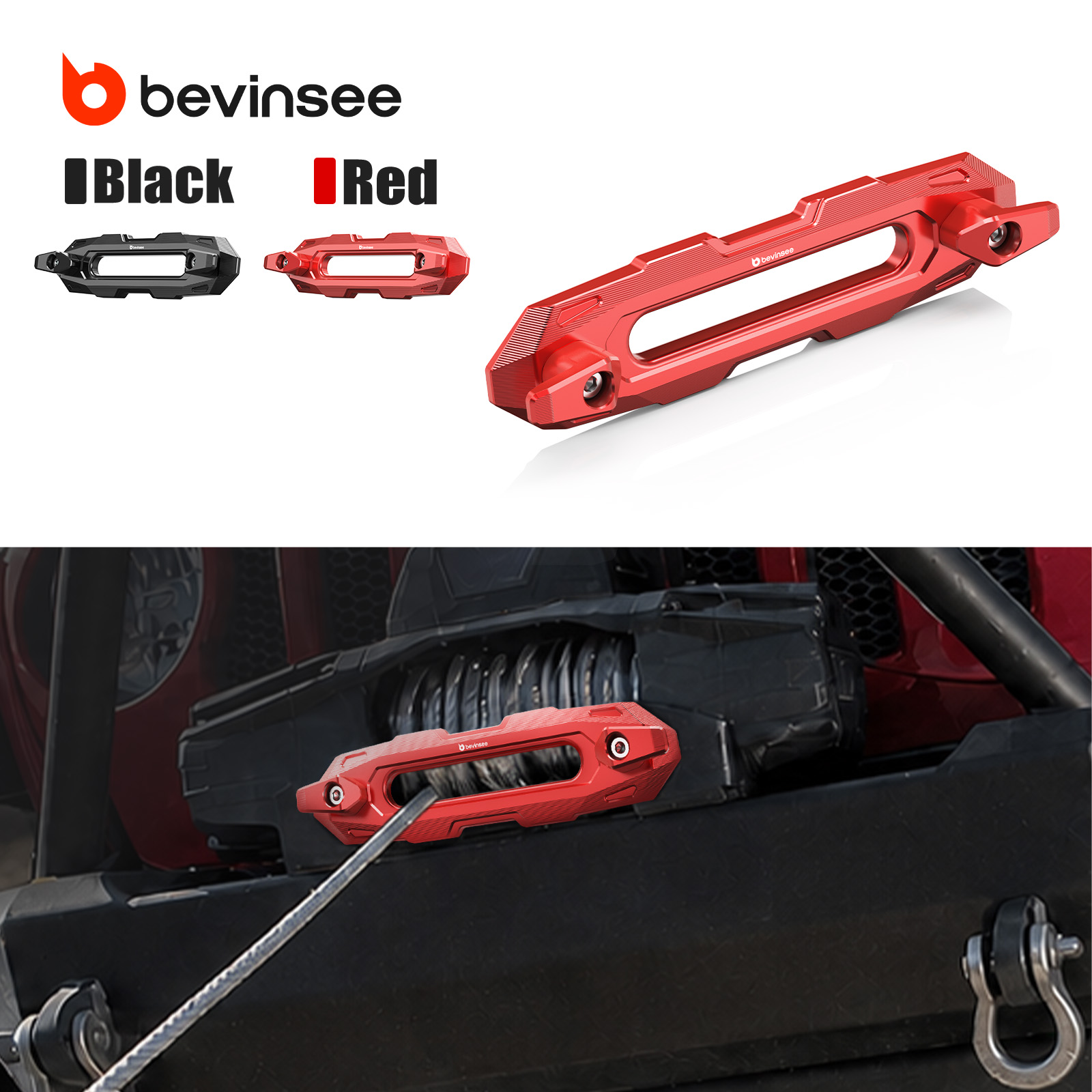 BEVINSEE 6061 Aluminium Winch  - Winch Fairlead Hawse Aluminum recension och pris