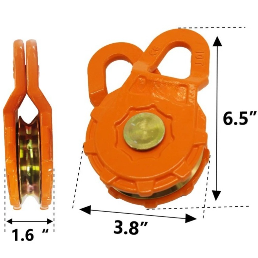 10 Ton High Strength Winch Sna - Snatch Block Pulley 10 Ton recension och pris